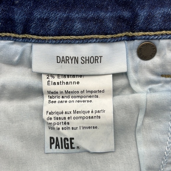 Paige Daryn 2” Inseam High Rise Short Size 27 - Picture 9 of 16